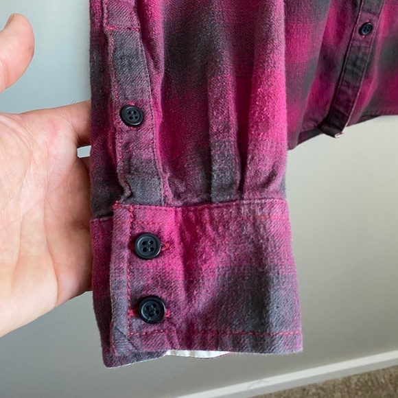 Burton Durable Goods Women's Long Sleeve Plaid Button Up Shirt‎ Size Small - Picture 4 of 12